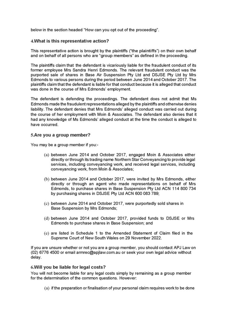 Opt Out Notice Page 2